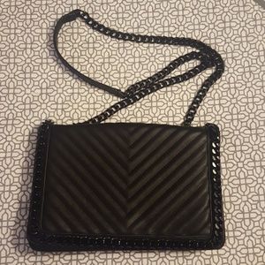 Aldo Quilted Black Crossbody